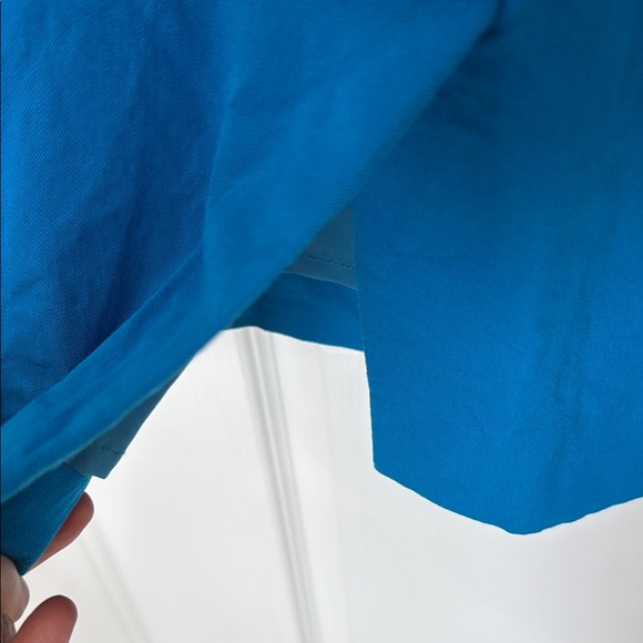 J. Crew Blue Pencil Skirt Knee-Length Work - Picture 6 of 10